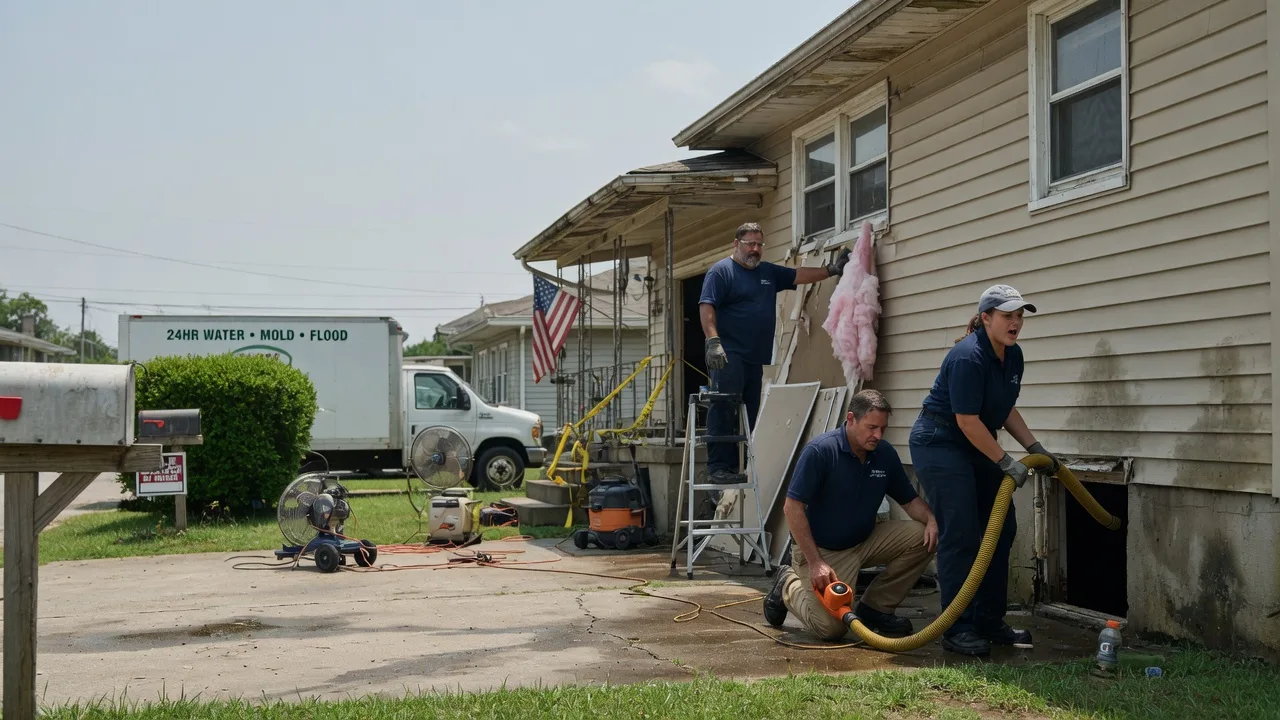 Water Damage Repair in Isonville, KY near me